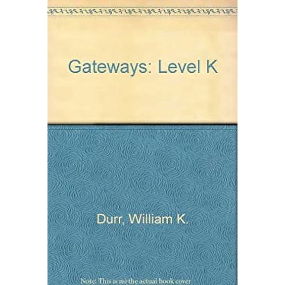 Pre-Owned Gateways: Level K (Hardcover) 0395278287 9780395278284