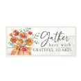 thumbnail image 1 of Gather Grateful Hearts Seasonal Harvest Rustic Phrase Botanical & Floral Graphic Art Unframed Art Print Wall Art, 1 of 5