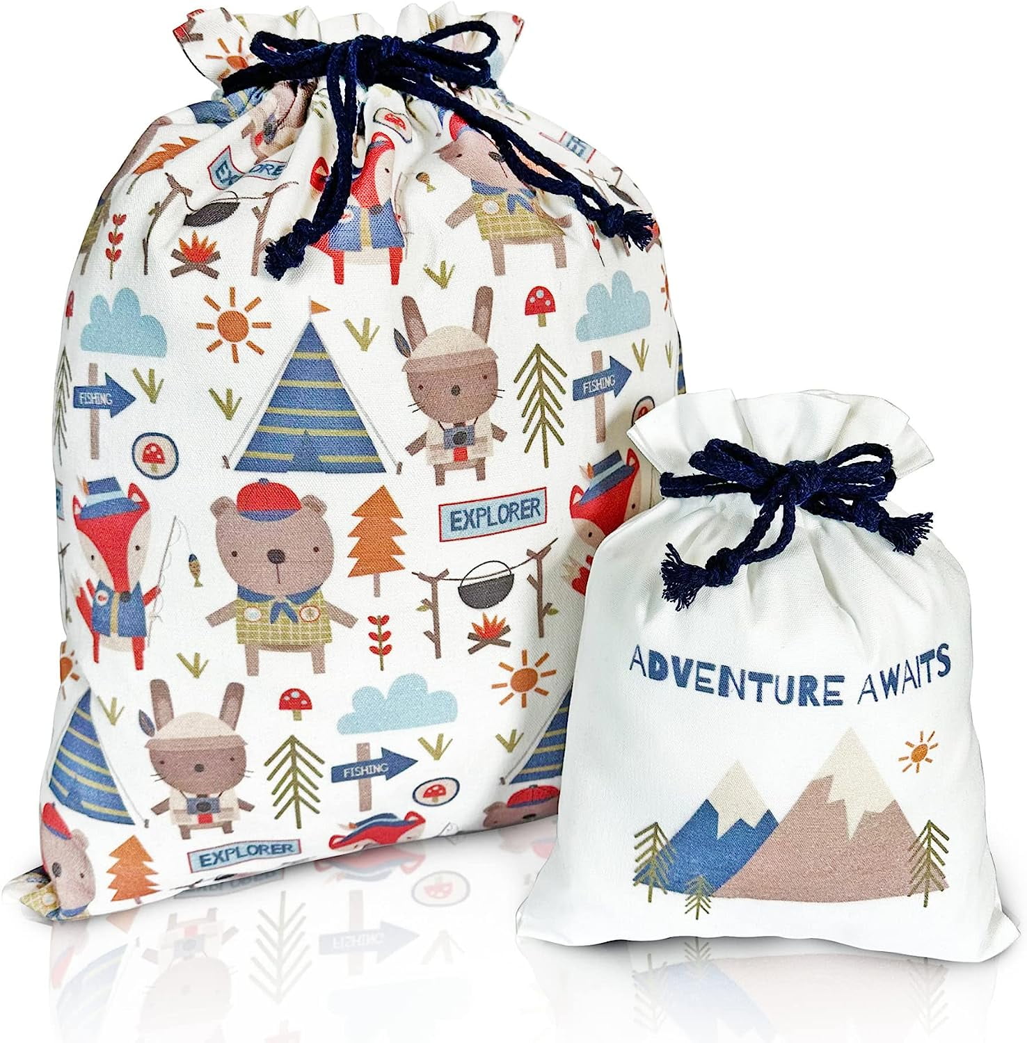 BESTOYARD 2 Pcs Drawstring Bag Mini Gift Bags Purse Organizer Bags Storage  Bag Organizer Gift Wrap Bags Christmas Gift Bags Bag Organizer for Purse