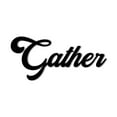 thumbnail image 1 of Gather - Metal Word Wall Sign Spiritual Wall Art Home Decor Decorative Accent Metal Art Wall Sign Gift - 3 Sizes / 13 Colors - Hang Out Hanging Sign Indoor Outdoor Made in USA, 1 of 6