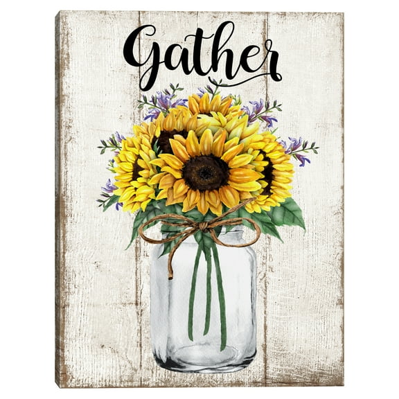 Gather Sunflowers by Deborah Bown Canvas Art Print