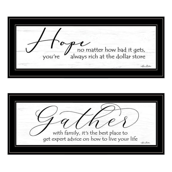 TrendyDecor4U Gather Together 2-Pc Vignette By Lori Deiter Wall Art V533-704G