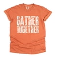 thumbnail image 1 of Gather Together Block Distressed - Women's Garment Dyed Graphic T-Shirt, 1 of 10