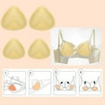 thumbnail image 1 of Gather Triangle Double Full Coverage Reusable Chest Pads for Women Lift Support Silicone Nipple Covers Discreet Wear, 1 of 3