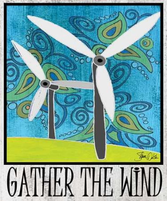 Gather the Wind Canvas Art - Shanni Welsh (20 x 24)