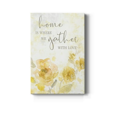 Gather with Love Premium Gallery Wrapped Canvas - Ready to Hang - 8 x 12