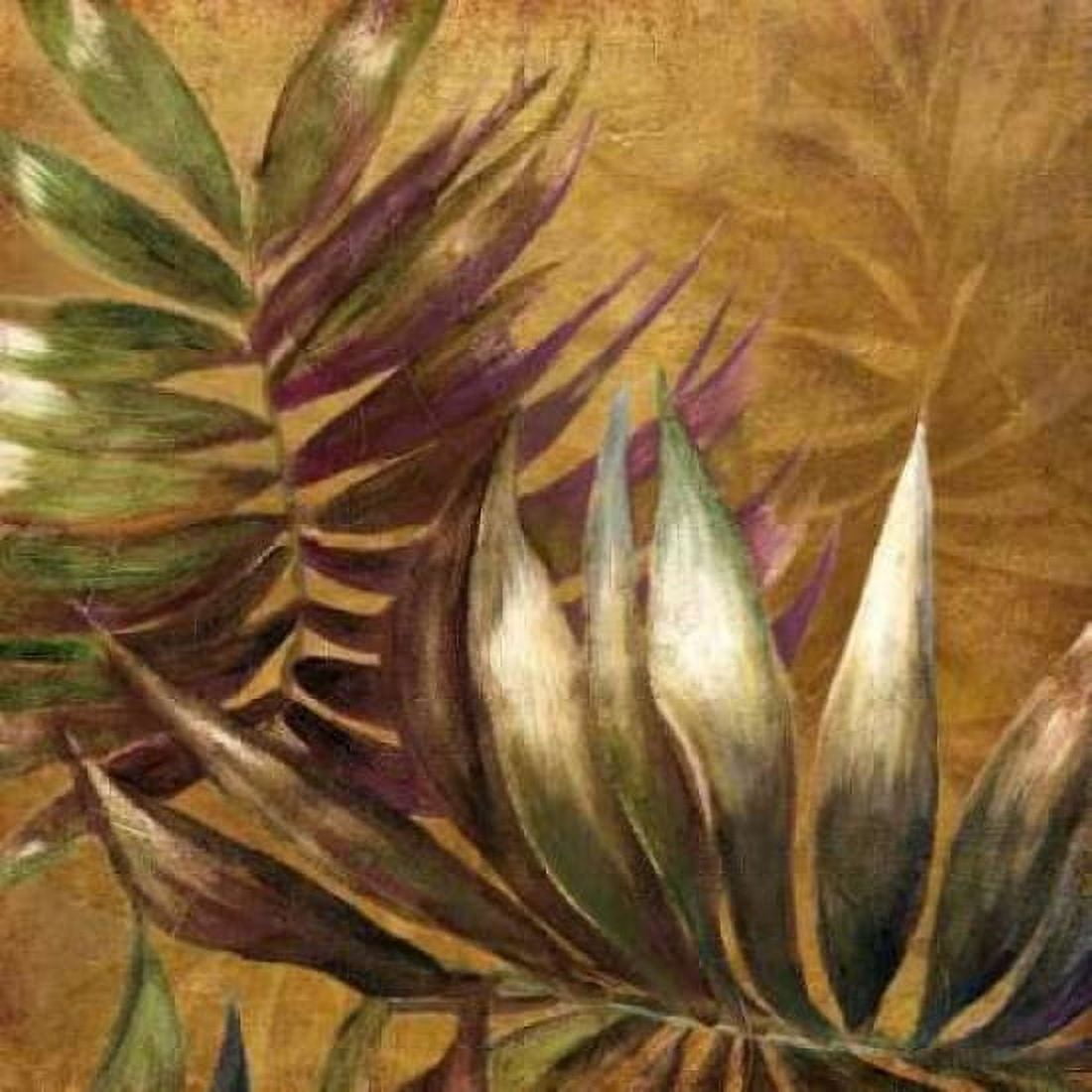 Gathered Palms II Canvas Art - Patricia Pinto (24 x 24)