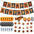 Gatherfun Basketball Party Supplies Balloons And Banners For Kids And