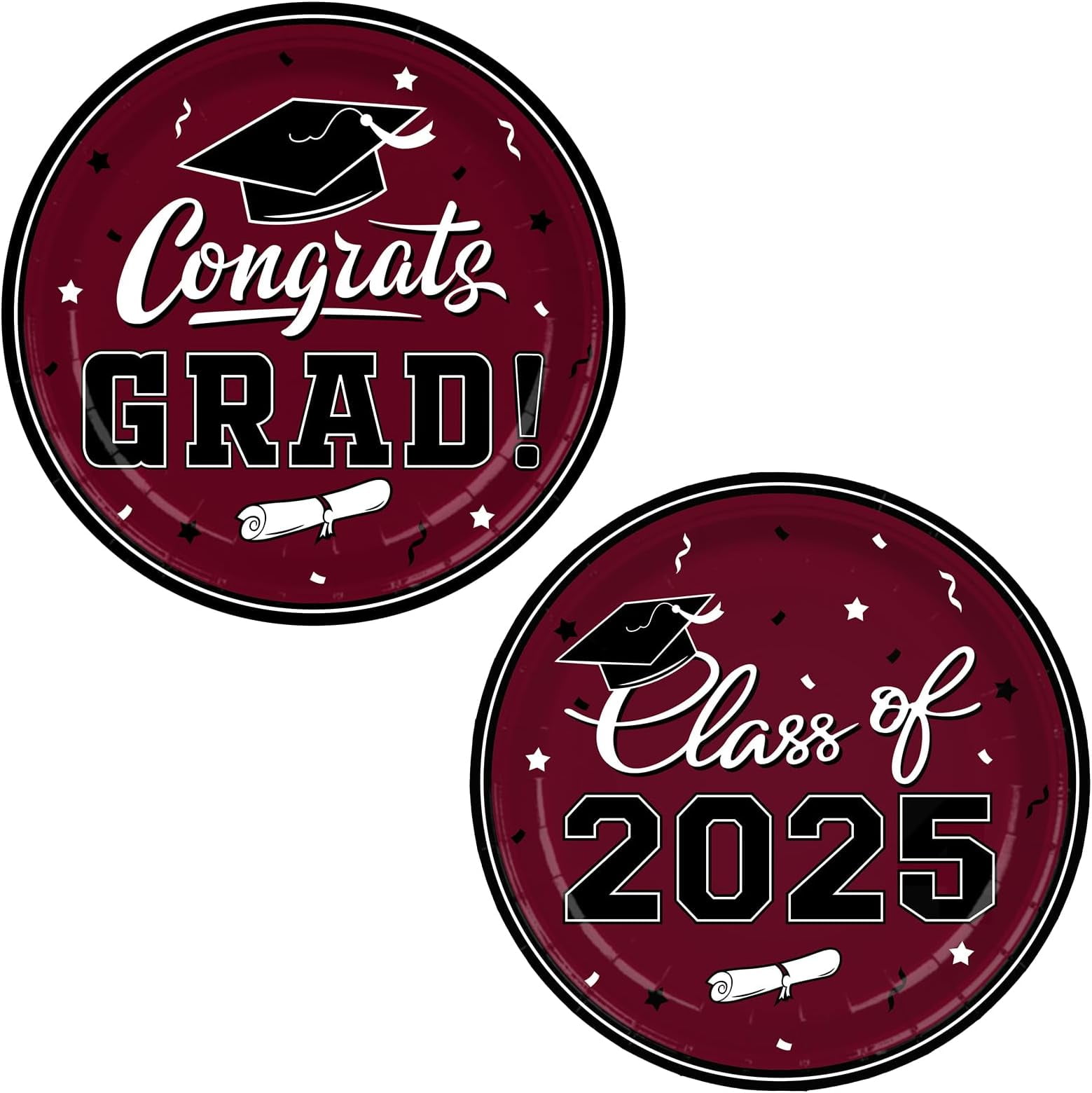 Gatherfun Graduation Party Supplies 2025 Graduation Party Dinnerware
