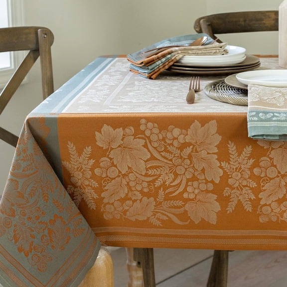 Gathering Tablecloth Taupe 60" X 144" Rectangular 60 144 144, Taupe
