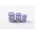 thumbnail image 1 of Gathery 3 pcs Round Canister Set (Lavender), 1 of 1