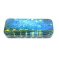 thumbnail image 1 of DAHO Mega Tin Pencil / Storage Box with World Famous Arts for Office, Home, Makeup, Accessories Storage (Starry Night Over The Rhone), 1 of 4