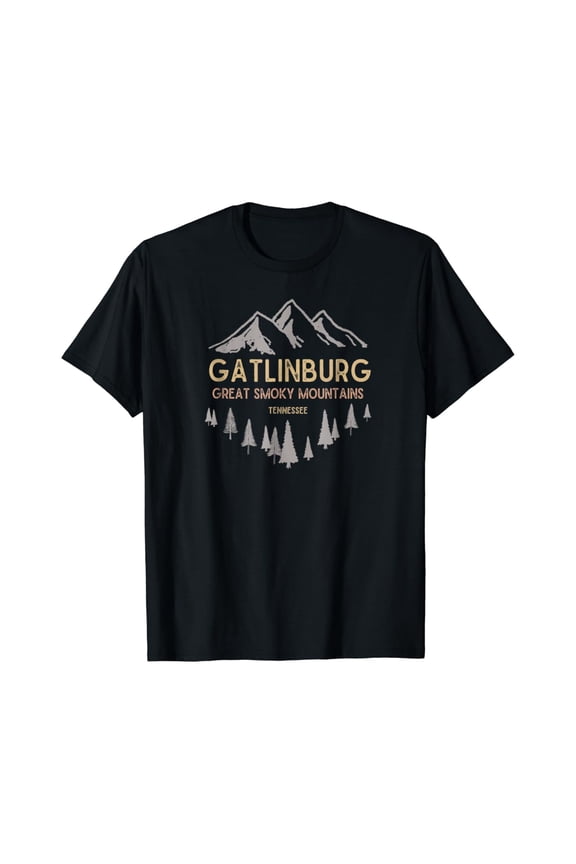 Gatlinburg T-Shirt Great Smoky Mountains Souvenir