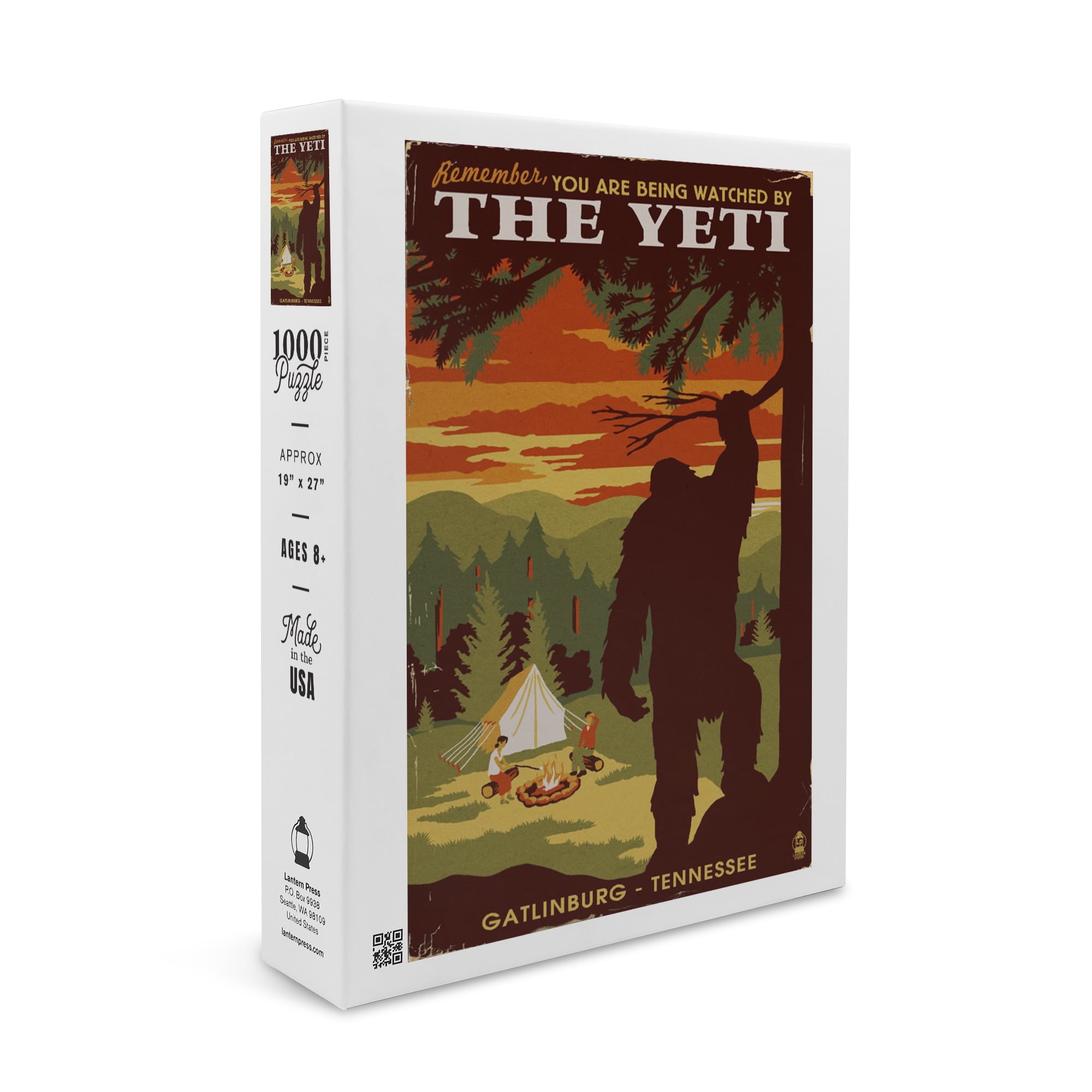 Gatlinburg, Tennessee, You're Being Watched By The Yeti (1000 Piece