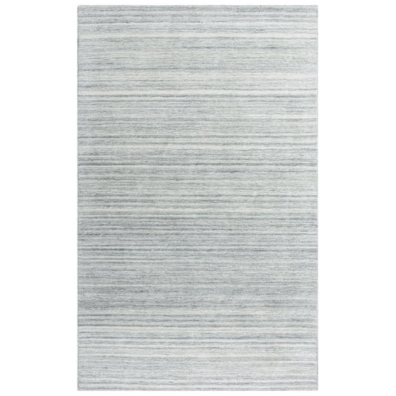 Gatney Rugs Coastal Area Rug SEA101 Gray Waves Rows 5' x 7' 6" Rectangle
