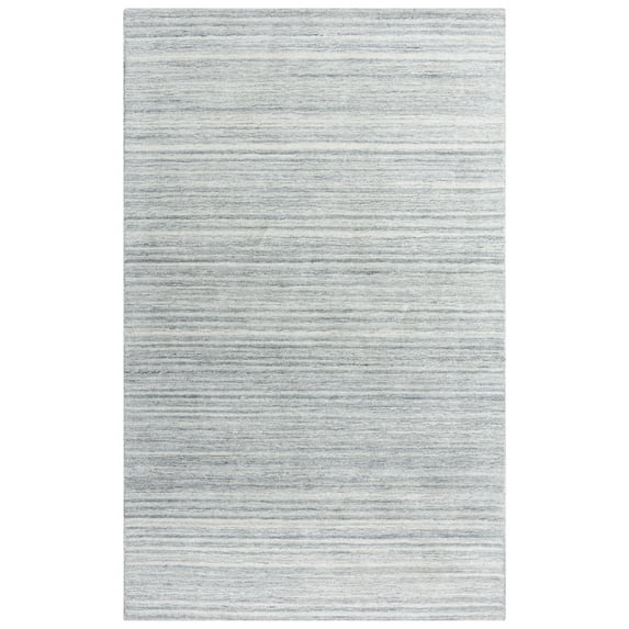 Gatney Rugs Coastal Area Rug SEA101 Gray Waves Rows 8' 6" x 11' 6" Rectangle