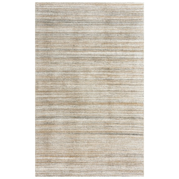 Gatney Rugs Coastal Area Rug SEA104 Brown Bands Bars 8' 6" x 11' 6" Rectangle