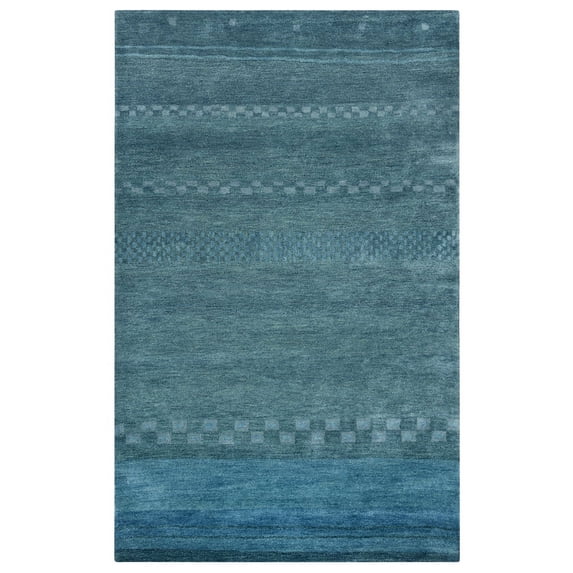 Gatney Rugs Crescendo Area Rug MV3161 Blue Rustic Vintage 8' x 10' Rectangle