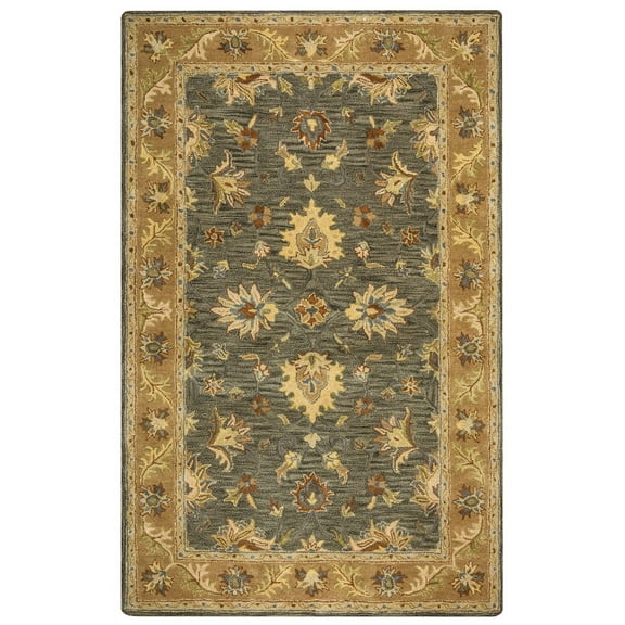 Gatney Rugs Cyclone Area Rug VN9450 Multi Petals Vines 9' x 12' Rectangle