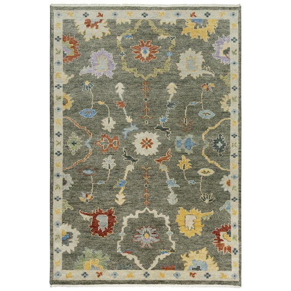 Gatney Rugs Davidson Area Rug ENV961 Gray Bulbs Rounded 2' x 3' Rectangle