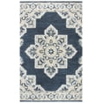 thumbnail image 1 of Gatney Rugs Enclave Area Rug RS070B Dark Blue Petals Rugged 8' x 10' Rectangle, 1 of 2
