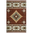 thumbnail image 1 of Gatney Rugs Frost Area Rug SU1822 Rust Jagged Star 10' x 14' Rectangle, 1 of 3