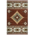 thumbnail image 1 of Gatney Rugs Frost Area Rug SU1822 Rust Jagged Star 3' x 5' Rectangle, 1 of 3