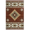 thumbnail image 1 of Gatney Rugs Frost Area Rug SU1822 Rust Jagged Star 8' x 10' Rectangle, 1 of 3