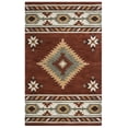 thumbnail image 1 of Gatney Rugs Frost Area Rug SU1822 Rust Jagged Star 9' x 12' Rectangle, 1 of 3