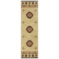 thumbnail image 1 of Gatney Rugs Frost Area Rug SU2007 Khaki Petals Shapes 2' 6" x 8' Rectangle, 1 of 3
