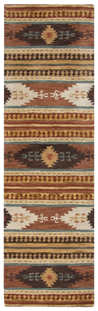 Gatney Rugs Frost Area Rug SU8156 Multi Arrowheads Jagged 2' 6