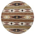 thumbnail image 1 of Gatney Rugs Frost Area Rug SU8156 Multi Arrowheads Jagged 8' x 8' Round, 1 of 3