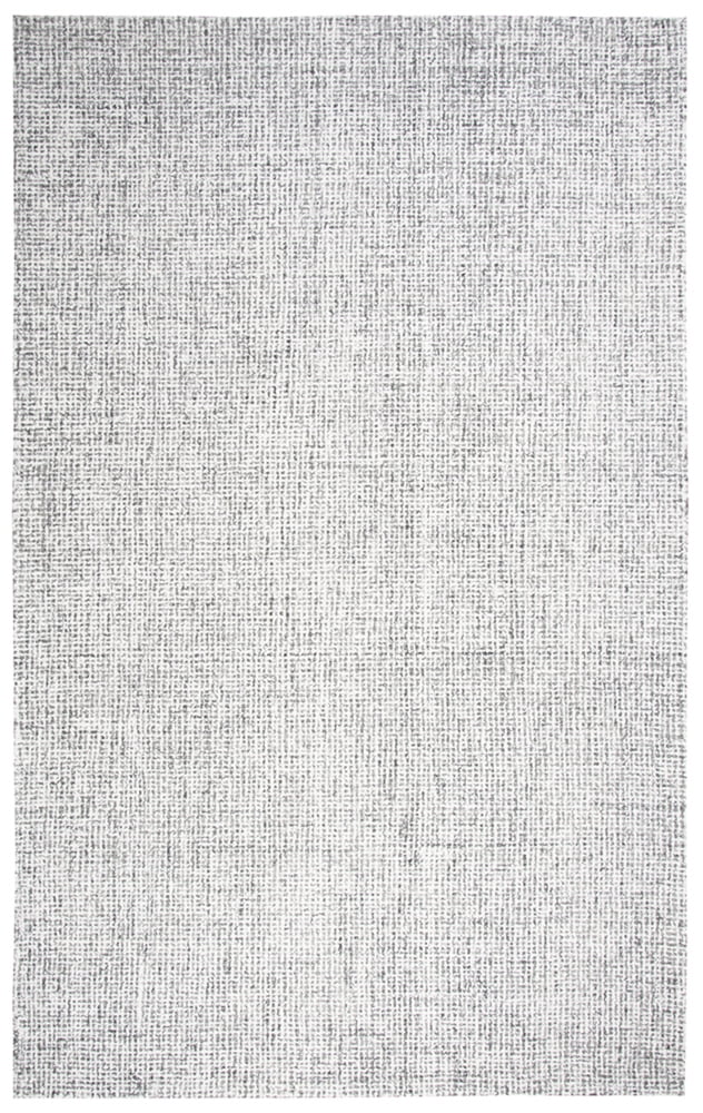 Gray Hand-Tufted Wool Rectangular Area Rug 8' x 10'