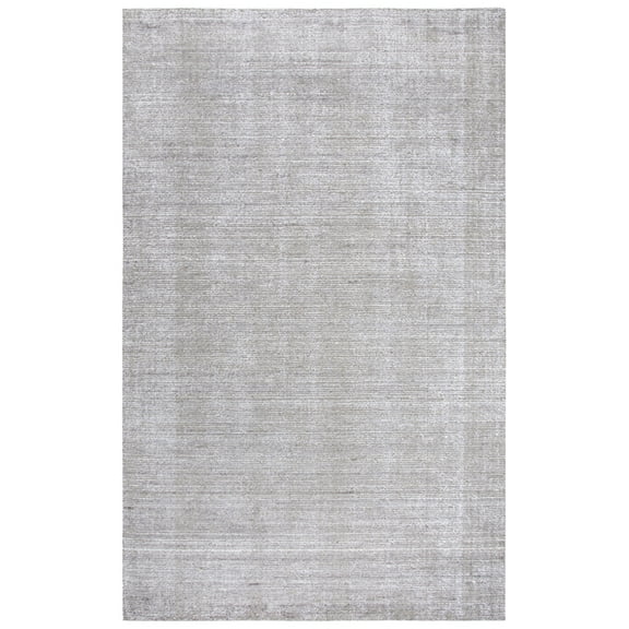 Gatney Rugs Le Grande Area Rug GH718A Gray Single-Color Wool 5' x 8' Rectangle