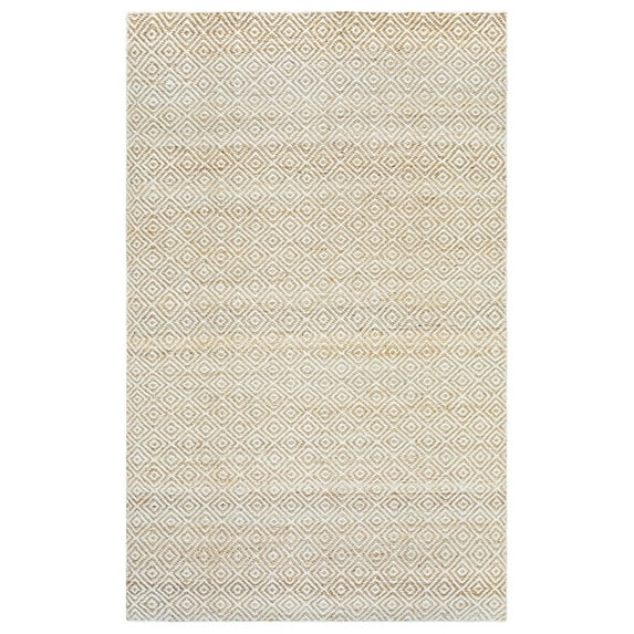 Gatney Rugs Meridian Area Rug EG9034 Natural Solid Hand-Loomed 3' x 5' Rectangle