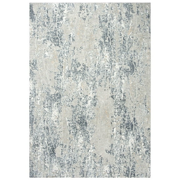 Gatney Rugs Midtown Area Rug CHS110 Ceam/Gray Shaded Faded 7' 10" x 9' 10" Rectangle