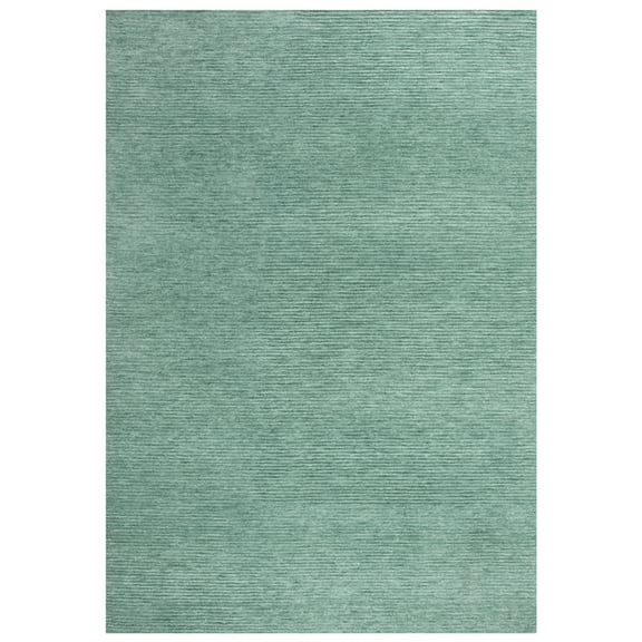 Gatney Rugs Northfork Indoor/Outdoor Area Rug MPK105 Aqua / Blue Rows Bars 7' 6" x 9' 6" Rectangle