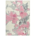 thumbnail image 1 of Gatney Rugs Pillars Area Rug CNP108 Beige/Pink Leaves Patches 8' x 10' Rectangle, 1 of 2