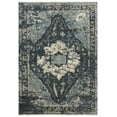 thumbnail image 1 of Gatney Rugs Roman Area Rug BMT987 Blue Faded Bulbs 6' x 9' Rectangle, 1 of 2