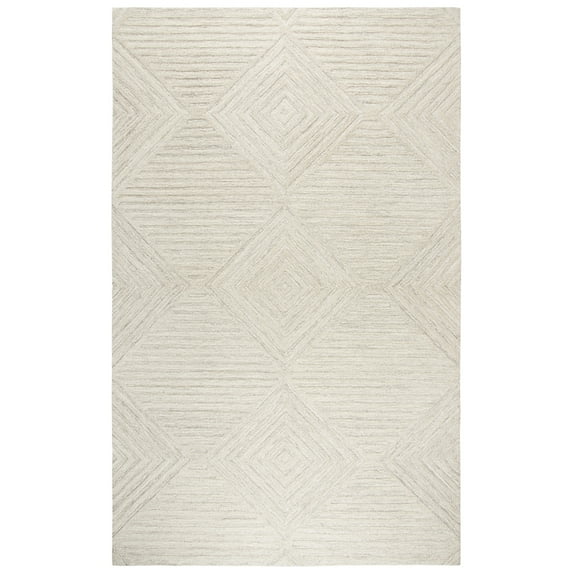 Gatney Rugs Vista Area Rug ID917A Natural Rows Lines 9' x 12' Rectangle