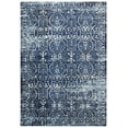 thumbnail image 1 of Gatney Rugs Woodwind Area Rug PN6964 Dark Blue Distressed Curves 5' 3" x 7' 6" Rectangle, 1 of 2