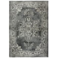 thumbnail image 1 of Gatney Rugs Woodwind Area Rug PN6972 Gray Petals Corners 5' 3" x 7' 6" Rectangle, 1 of 2