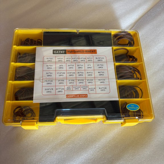 Gatnt O-Ring Box 475 Pcs Fits For Cat Excavator Loader Grader Dozer Backhoe