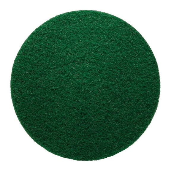 Gator 17 in. D Non-Woven Natural/Polyester Fiber Floor Pad Disc Green