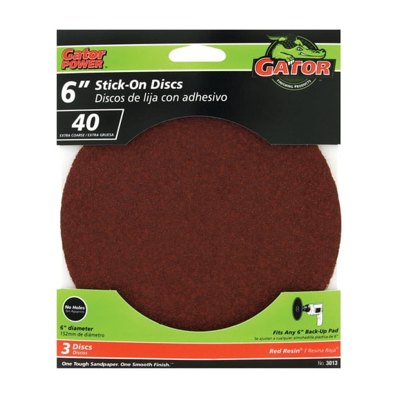 ALI INDUSTRIES #3013 3PK 6"Sand Disc 40G