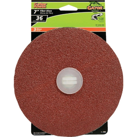 Gatorgrit Fiber Disc, 36 Grit