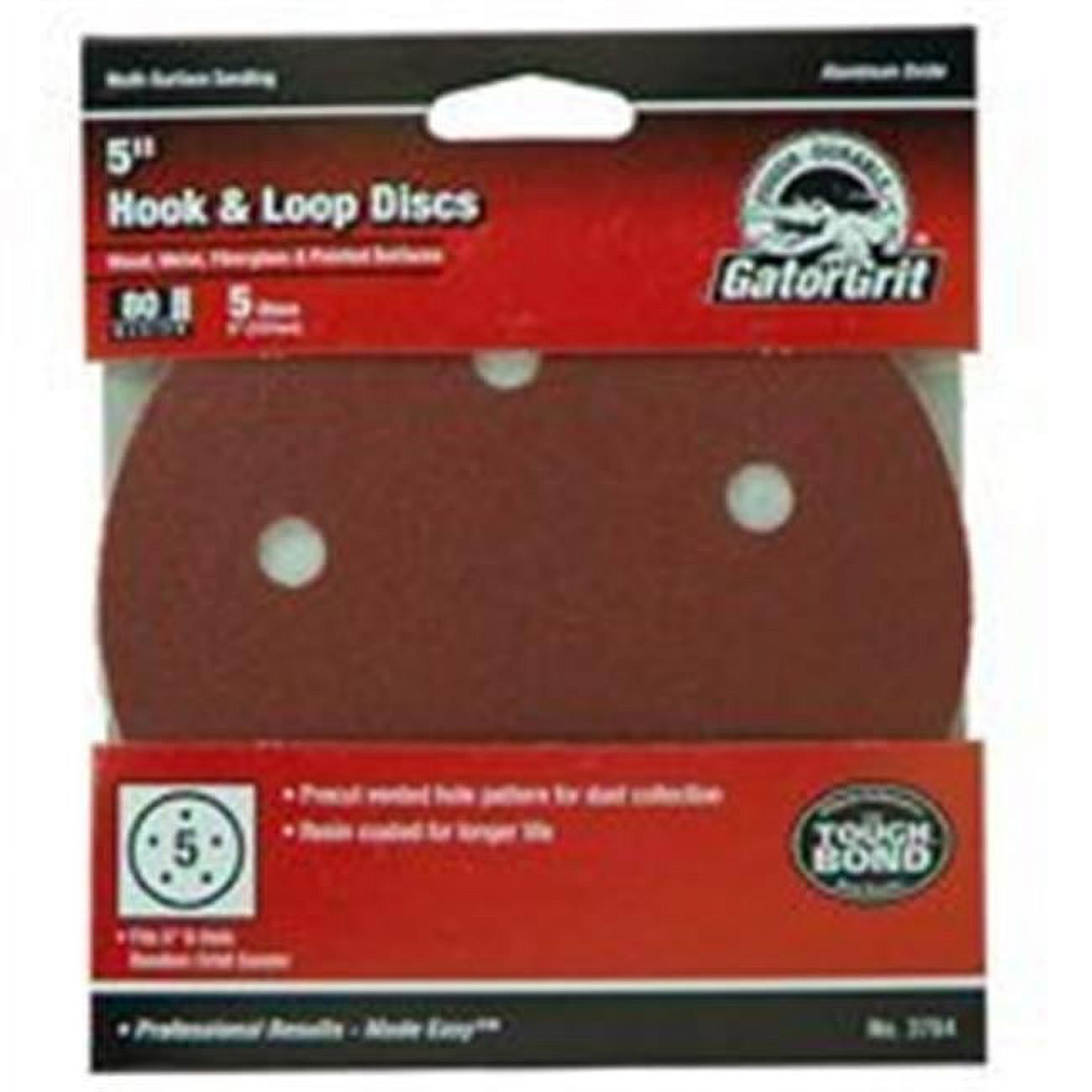 Gator 3785 Random Orbit Sanding Disc 60Grit Coarse Grade Aluminum