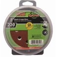 thumbnail image 1 of Gator Finishing 4340 220 Grit Aluminum Oxide Sanding Discs 50 pack, 5", 1 of 3