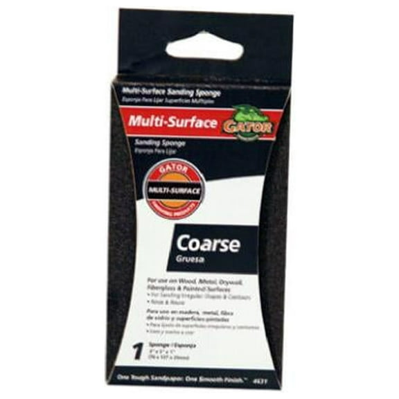 Gator 4631GA Jumbo Sanding Sponge, 36-Grit, 3x5-In. - Quantity 5