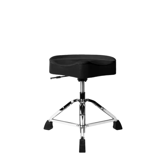 Gator Air Glide Drum Throne with Saddle Seat, Black